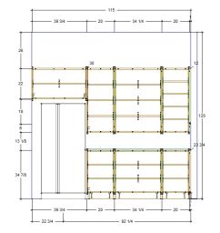 1. planning/kitchen/Scullery back wall